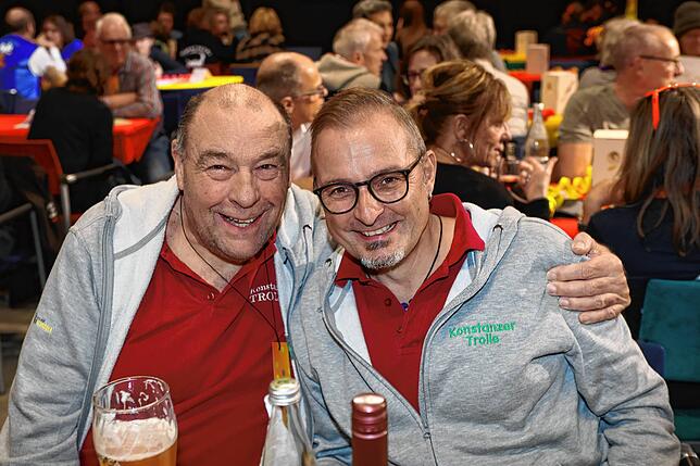Bild 41: Früher Start in eine lange Fasnacht! Alle Bilder vom ersten Bunten Abend in Konstanz
