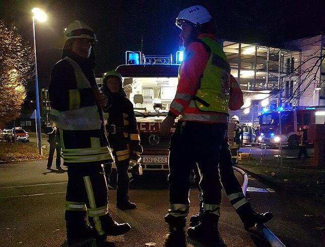 Bild 5: Bilder: Brand im Klinikum Konstanz