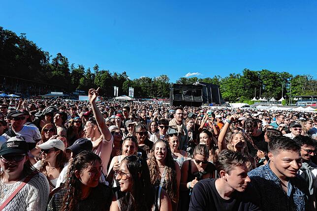 Bild 15: Weiter geht‘s – auch am zweiten Campus-Festival-Tag wird gefeiert