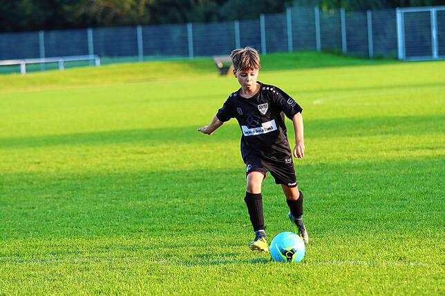 Bild 4: Auch die Jugendfußballer starten in die Saison. Wir haben Bilder vom E-Jugendtraining des SV Allensbach!