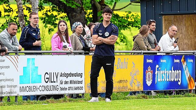 Trainer Fabio Berrer von der SG Riedöschingen/Hondingen.