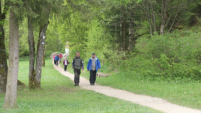 Der Naturpark "Obere Donau"dehnt sich über die Fläche von 56 Gemeinden aus und bietet viel landschaftliche Schönheit, die Wanderer zum ...