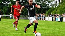 Große Hoffnungen ruhen beim FV Marbach auf Kapitän Dominic Fischer (am Ball), der gegen Löffingen wieder einsatzbereit ist. Bild: direvi