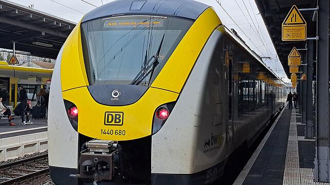 Ein Triebwagen der Breisgau-S-Bahn. An deren Strecke zwischen Neustadt und Löffingen müssen einige Bäume gefällt werden.
