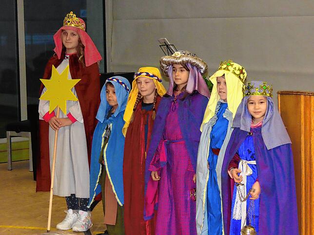 Sternsinger gehören zum Neujahrsempfang in Wallbach.