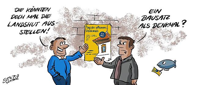 Bild 10: Die Karikatur der Woche: Wie weit weg ist noch zu nah dran?