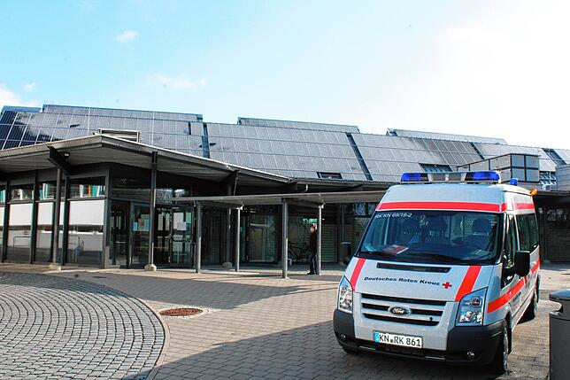 Bild 6: So lief die Testaktion am Wochenende in der Jahnhalle ab