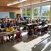 Die Schüler der Kombiklasse 1 und 2 der Peterzeller Grundschule mit Klassenlehrerin Martina Fleig.