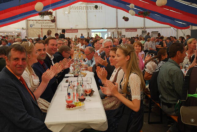 Bild 3: Bilder vom 61. Winzerfest in Klettgau-Erzingen