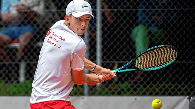 Leistungsträger: Der 20-jährige Tennis-Profi Andrin Casanova wird auch in dieser Saison zu den Stützen des TC RW Tiengen zählen. ...