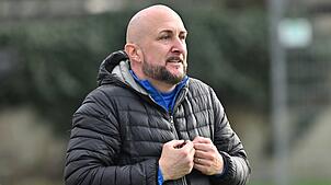 Trainer Sascha Müller (TuS Stetten): „Vom Träumen sind wir trotz Platz vier weit entfernt. Wir haben sicher Ambitionen, aber das muss ...