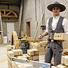 Maurice Reichmann, 18, ist im zweiten Lehrjahr in seiner Ausbildung zum Maurer.