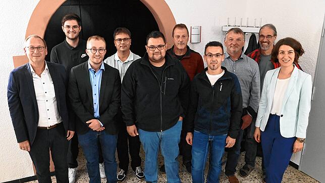 Der neue Ortschaftsrat Tennenbronn: Von links Manfred Moosmann, Adrian Baldauf, Niklas Broghammer, Patrick Fleig, Armin Fichter, ...