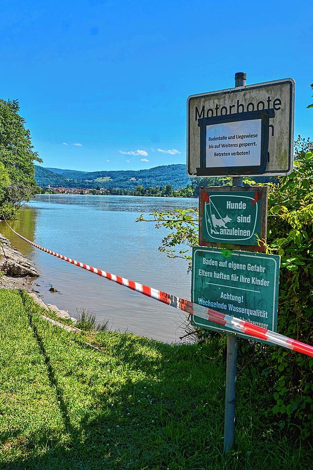 Wegen Corona blieb auch der Badestrand in Wehr-Brennet den ganzen Sommer über gesperrt.