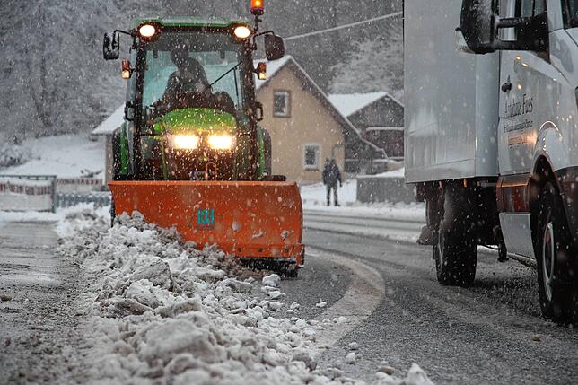 Bild 11: Schnee wohin das Auge reicht! So sieht es gerade im Raum Stockach aus