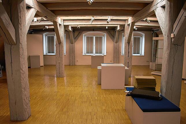 Noch sind die Ausstellungsräume des Stadtmuseums weitestgehend leer – das soll sich aber bald ändern.
