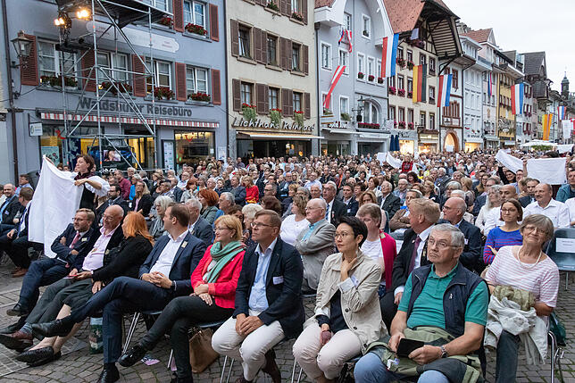 Bild 12: Bilder von der Bühnenshow des Heimatabends an der 551. Waldshuter Chilbi <br />