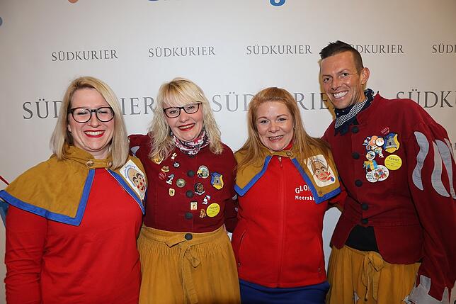 Bild 7: An der SÜDKURIER-Fotowand: Das sind die Gäste der Fernsehfasnacht (Teil 4)