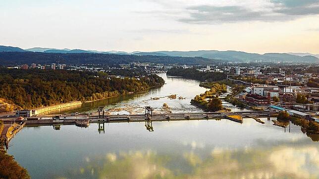 Die Arbeiten sollen beim Wasserkraftwerk Rheinfelden beginnen.