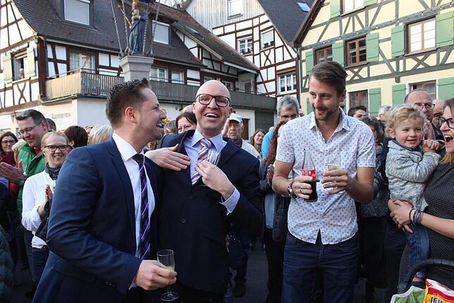 "Schön, dass sich die ganze Arbeit ausgezahlt hat."
