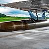 Der Hagelflieger, der im Schwarzwald-Baar-Kreis im Einsatz ist, startet vom Donaueschinger Flugplatz. Unser Bild vom Mai 2019 zeigt den ...