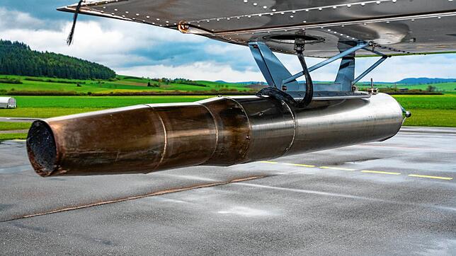 Der Hagelflieger, der im Schwarzwald-Baar-Kreis im Einsatz ist, startet vom Donaueschinger Flugplatz. Unser Bild vom Mai 2019 zeigt den ...
