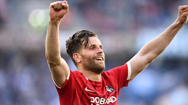 Erzielte die frühe Führung: Freiburgs Stürmer Lucas Höler.