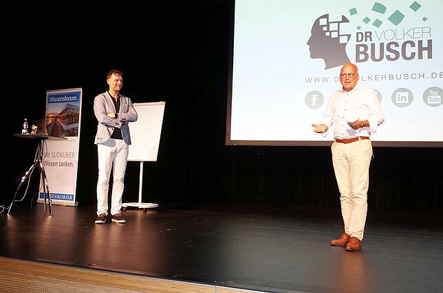 Bild 7: Neurowissenschaftler Volker Busch in Waldshut: Bilder des dritten SÜDKURIER-Wissensforums