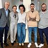 Neues Kapitel in der Alten Hofbibliothek: Eigentümer Felix und Evelyn Banthien (von links), Lucia Augstein, Alex Amaro und Jose Lopez ...