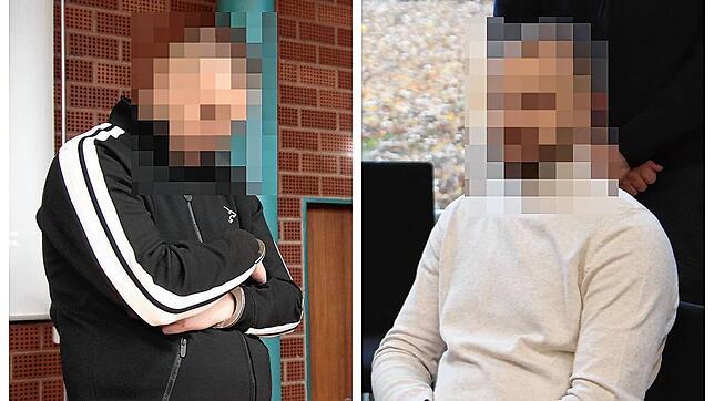 Zwei Brüdern wird vor dem Landgericht schwerer Diebstahl vorgeworfen. Der ältere der beiden Brüder (rechts) ändert am Ende noch sein ...