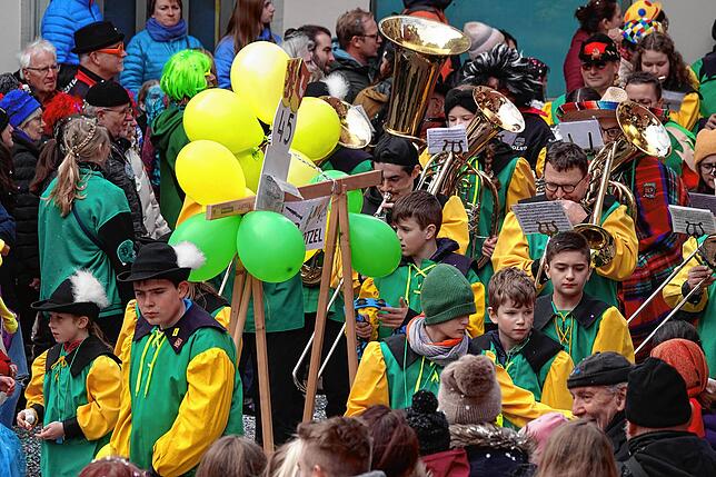 Bild 15: Bilder vom Fasnachtsumzug in Laufenburg