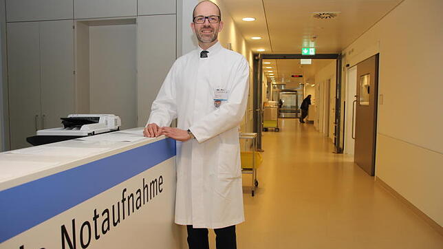 Der Neue: Ivo Quack leitet die nun eigenständige Notaufnahme am Konstanzer Klinikum. Er will die Patienten künftig stärker an die Hand ...