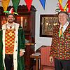 Fastnacht 2022 könnte kommen! Die Gerichtsnarren Markus Buhl (li.) im Großen Dienstanzug und Martin Bosch im Kleinen Dienstanzug wären ...