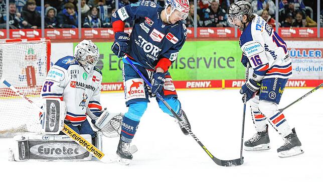 Die Rückkehr des lange verletzten Nationalspielers Alexander Karachun (mite) ist ein wesentlicher Faktor, warum es bei den Wild Wings ...