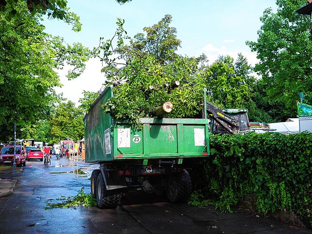 Bild 11: Bodensee: Fotos vom schweren Unwetter und den Schäden!