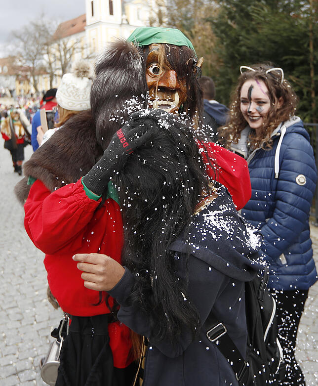 Bild 14: Bilder vom Fasnachtssonntag in Donaueschingen (Teil 2)
