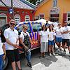 Sie sind am Kinderfest fleißig (von links): Sabrina Ruscelli, Mario Maué, Jasmin Kroner, Catia di Fiore, Sabrina Spöri von b.free, Tanja ...