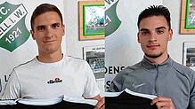Zwei Neue: Kevin Wißler (links) kommt vom SV Todtnau zum FC Zell und von der Spvgg. Wehr wechselt Salvatore Lombardo zum Landesligisten ...