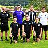 Die Trainer des FC Gutmadingen und die Neuzugänge (hinten von links): Marc Genter (Co-Trainer), Moritz Neidhart (A-Jugend FC ...