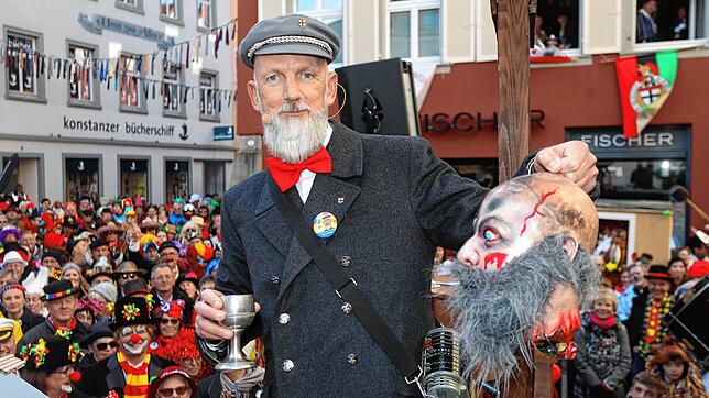 Der Kopf ist ab. Das blieb Norbert Reuter im vergangenen Jahr erspart, als ihn die Jakobiner auf dem Obermarkt verurteilt haben.