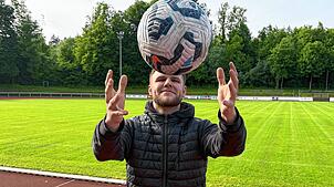 Endlich wieder fit: Nach seinem Kreuzbandriss vor einem Jahr ist Tim Oeschger vom SV 08 Laufenburg wieder voll mit dabei. Nun will er ...