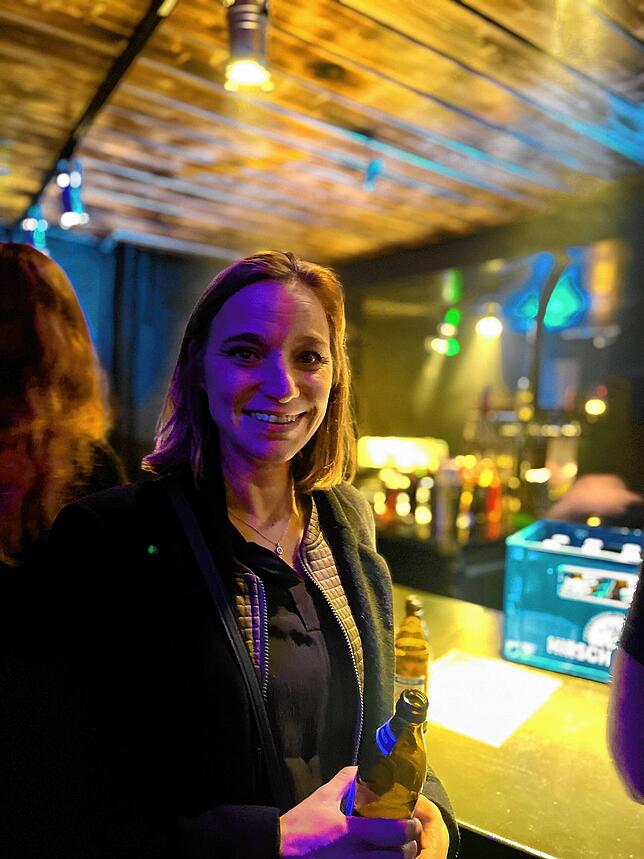 Nadine Backfisch freut sich über die gute Atmosphäre vor Ort, das sei einzigartig.