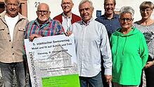 Freuen sich auf viele Besucher beim Städtischen Seniorentag: Sabine Braun, Johanna Moser, Dieter Scheu, Karl Mühleisen, Bernhard Matt, ...