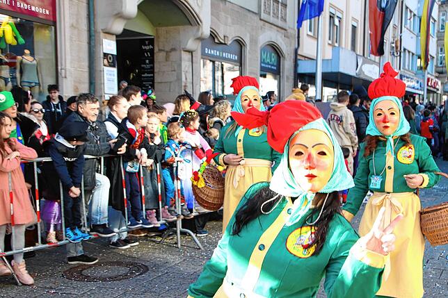 Bild 12: So schön ist der Umzug am Fasnachtsmontag in Bad Säckingen