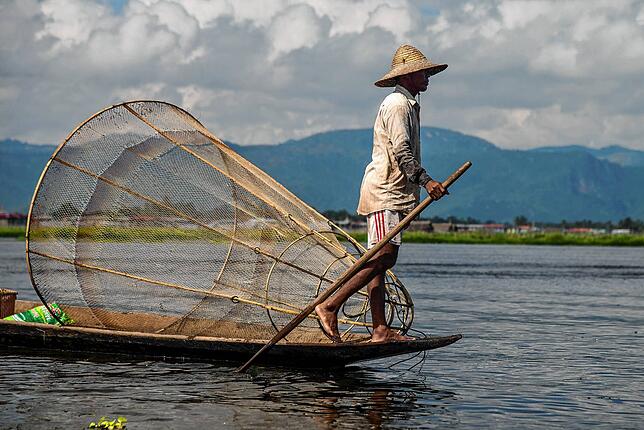 Klaus Haberstroh erlebte seine Reise durch Myanmar wie eine „Zeitreise“.