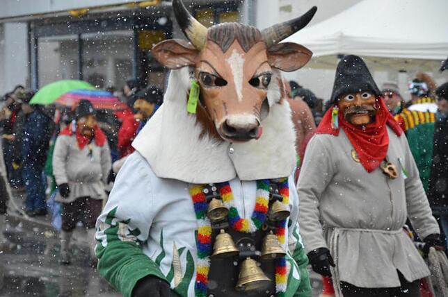 Bild 31: Bilder vom Narrensprung beim Ringtreffen des Alemannischen Narrenrings (Teil 4)