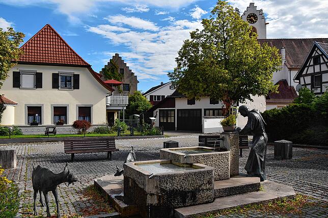Der Stadtbrunnen ist vor allem beim Stadtfest belebt. Dies findet vom 4. bis 6. Juli 2025 wieder statt. Dabei können auch 500 Jahre ...