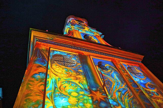 Bild 29: Insel Mainau: Bilder vom Start des Christmas Garden 2023 - Teil 1