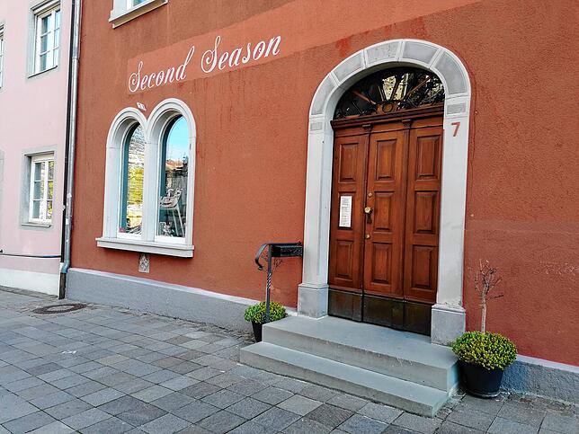 Standort Münsterplatz: Früher ein Reisebüro, jetzt ein Second-Hand-Laden.
