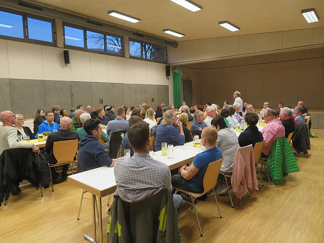 Ein volles Haus hatte der Narrenverein Reckingen bei der HV im Reckinger Dorfgemeinschaftshaus